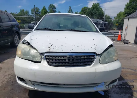 2005 Toyota Corolla Ce из США, поврежденный, VIN 2T1BR32E75C392769